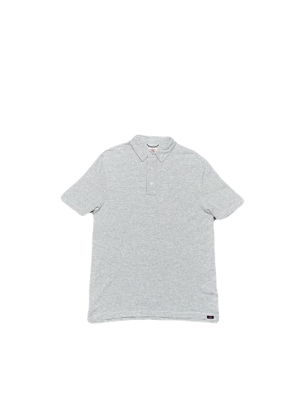 Faherty Movement Polo Shirt Men’s Size medium Maraket Striped Pima Cotton